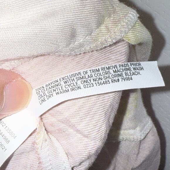 Soma Wknd Women’s Rayon Challis Convertible Maxi Dress Floral Size Large - Picture 5 of 5